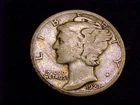 1927-D  Mercury Dime, Good Grade