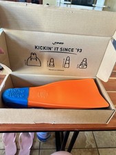 FINIS Long Floating Fins Orange Blue US Jr 11-1 EU 29-33 MPN 1619