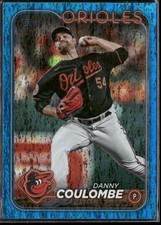 2024 Topps Update Blue Sparkle Foil /999 Danny Coulombe #US158 Orioles