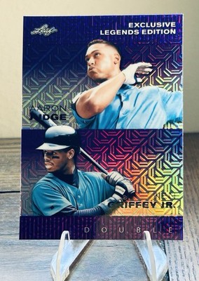 Leaf 2024 Exclusive Legends Edition Aaron Judge/Ken Griffey Jr 11/15 Serial #d