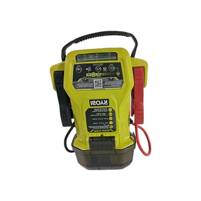 #ad Ryobi 18V Cordless 1600A Jump Starter with LED Work Light Tool Only H $152.90