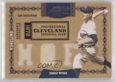 2008 Playoff Prime Cuts Timeline HOF Trios Materials 10/10 Early Wynn #43 a8r