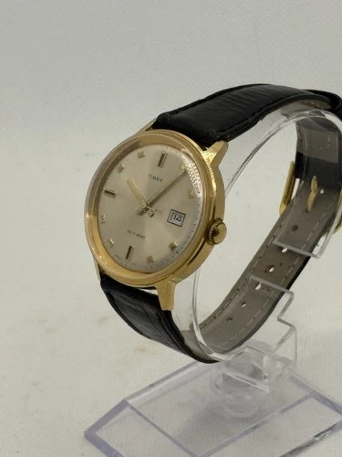 Timex 1971 Viscount Automatic 35MM 46560 3271 Runs Good