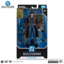 DC Multiverse McFarlane The Question DC Classic Gold Label SDCC Exclusive - New