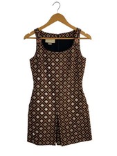 GUCCI sleeveless Dress Brown 36