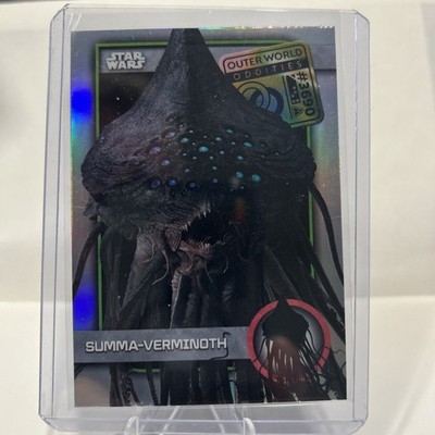 2025 Topps Chrome Star Wars Summa-Verminoth #UO-21 Outer World Oddities
