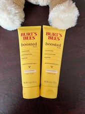 Burt's Bees BOOSTED Body Moisturizing Melt Cream-to-Oil 4oz ea. NEW 2PK