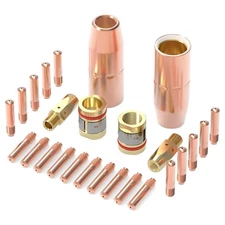 New 26x MIG Welding Torch Kit Acc 0.9mm Tip Nozzle Diffuser for Welders