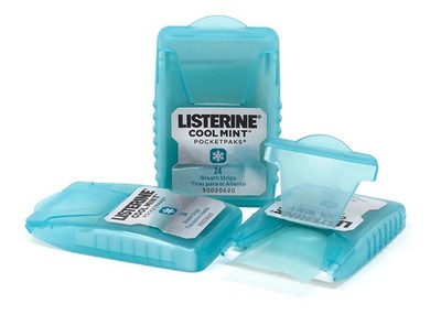 LISTERINE Cool Mint Pocketpaks Breath Strips - 24 Count for sale