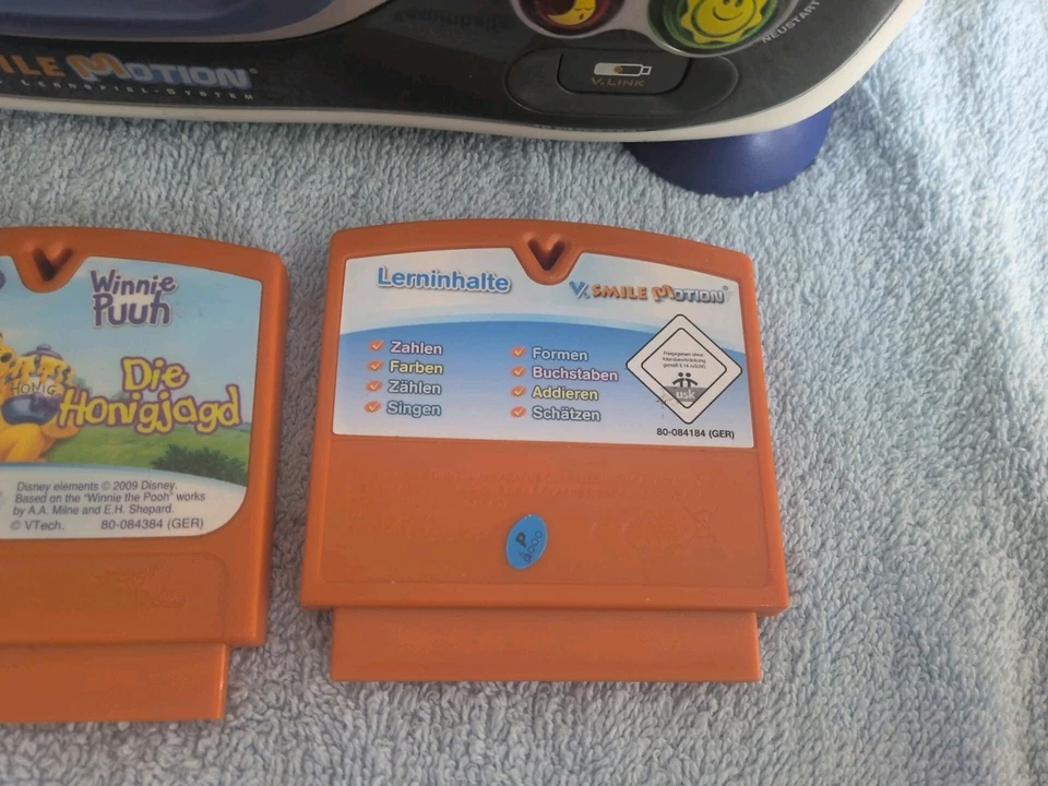 VTech Smile Motion Konsole mit 3 Spiele - Bild 4 von 4