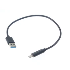 For Samsung Galaxy S23/S24/S25/Plus/Ultra/Edge - Short USB Cable 1ft Type-C