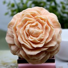 3 inch Peony Flower Handmade Soap Mold Flower Mold Soap Making Molds Peony Si...