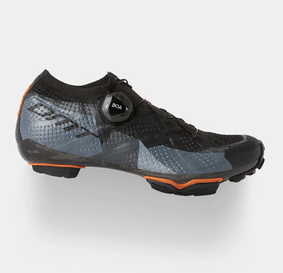 DMT KM1 Mountain Bike Shoes - Black/Grey - Size 41
