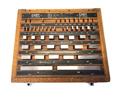 CARY Le Locle Endmaßkasten Acier Norm 2 Stahl 46/49-tlg. Gebraucht RHV23507