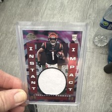 Panini 2021 Illusions Ja'Marr Chase II-JC Instant Impact Rookie Bengals