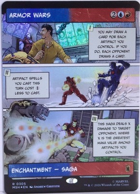 Armor Wars [New, Near Mint] Borderless *Foil* {Marvel Super Heroes}