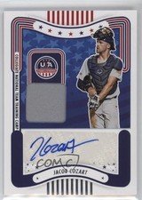 2024 Panini Stars and Stripes Materials Signatures Jacob Cozart #SM-JC Auto 12zb