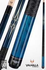 Viking Valhalla Blue w/ Graphic Pool Cue VA231 Billiards Stick Lifetime Warrant