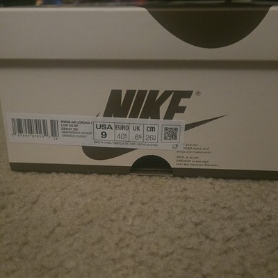 Nike Travis Scott Air Jordan 1 Low OG SP Canary Racer Blue DZ4137-700