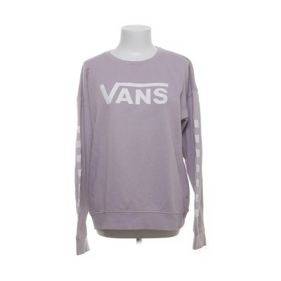 Vans, Sweatshirt, Größe: M, Lila/Weiß, Print, Damen #Sh8