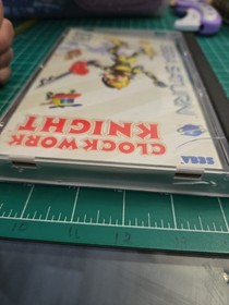 Clockwork Knight (Sega Saturn, 1995) DISC Insert Case Good Condition