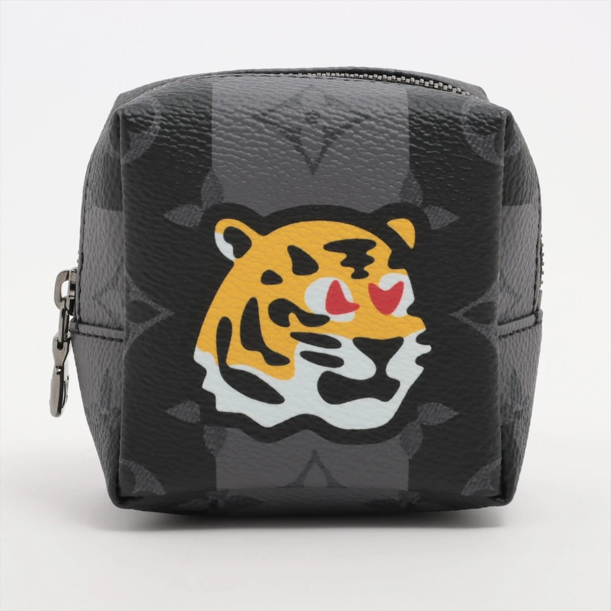 LOUIS VUITTON（LV） Louis Vuitton MP3224 Porto Craie Squaird Pouch LV MADE CX0291 Charm PVC Nero