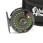 Abel TR Light Fly Fishing Reel. Gloss Black. Made in USA. W/ Case.