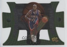 1997 Press Pass Promo Net Burners Jacque Vaughn #2 0b5