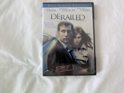 Derailed: Uncut Version Full Screen Edition Clive Owen Movie & TV DVD Disc, 2005