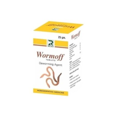 Wormoff Tablets 25 gm FREESHIP WORDWIDE