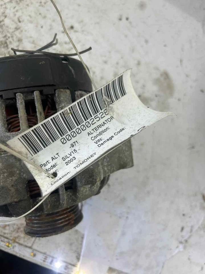 Fits 2002-2005 Chevrolet Silverado 1500 Alternator 105Amp OEM#:19151898 Foto 3 de 3