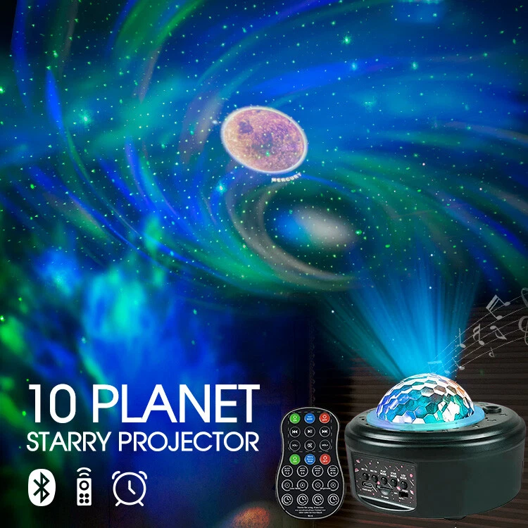 Planet Starry Night Light LED Projector Star Baby Kids Room Lamp