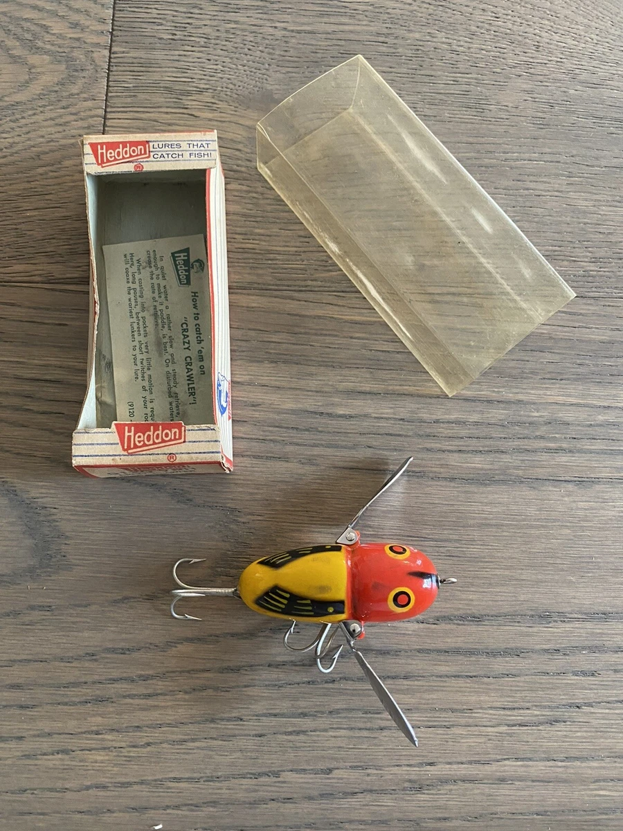 Heddon Crazy Crawler Box for sale | eBay