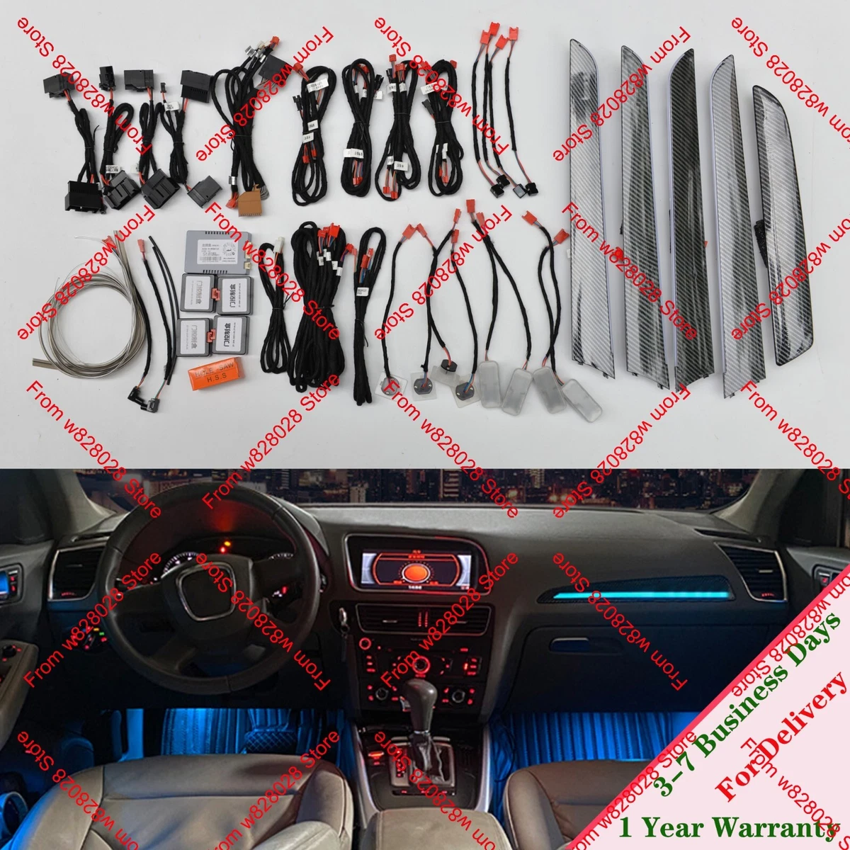 Details 141+ audi ambient interior lighting control best tnbvietnam