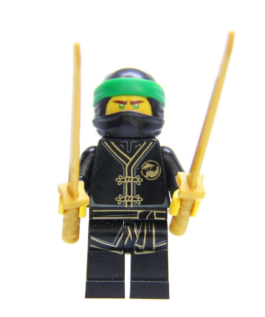 LEGO® Ninjago Minifigure Lloyd Black Wu-Cru Outfit Gold