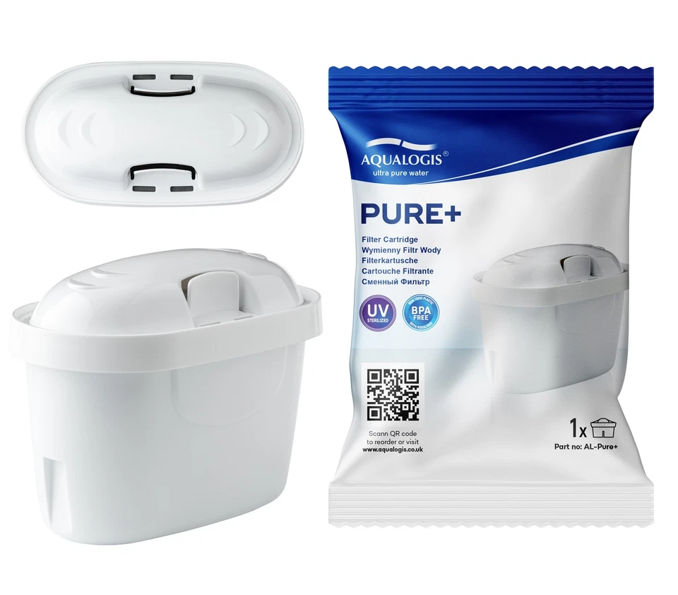 6 Limescale Water Filter Cartridge Compatible with Brita Maxtra+ Style XL Refill - image 2 of 4