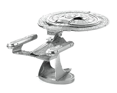 USS Enterprise NCC-1701-D Metallmodell 3D Laser Cut Modellbausatz Hobby DIY Geschenk