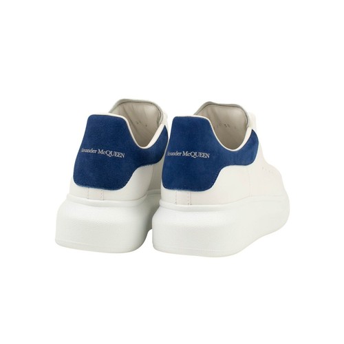 Neu im Karton Alexander McQueen weiß & Paris blau übergroße Sneakers Größe 4,5/34,5 540 $ - Bild 4 von 8