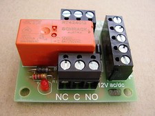 12v ac/dc Handy little Relay board ideal for security Systems