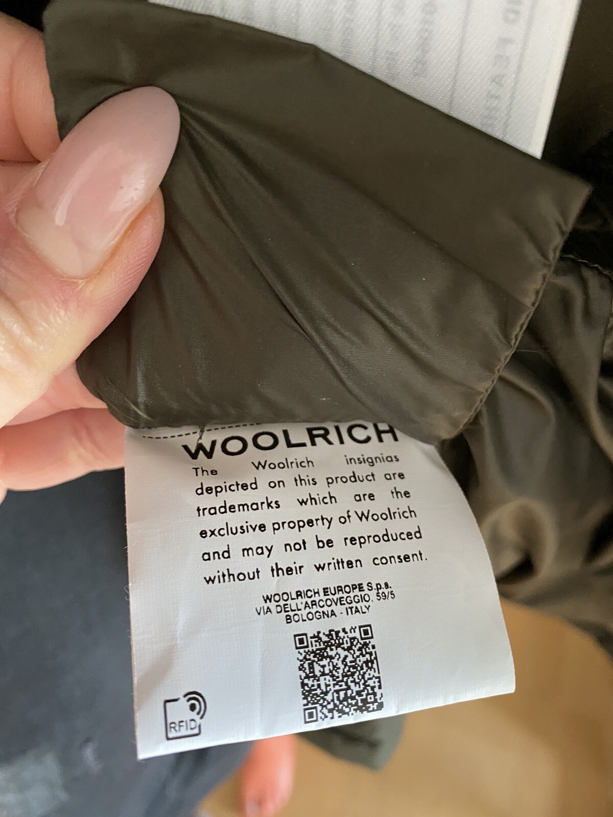 Woolrich W's Luxury Boulder Coat Parka Real Fur Khaki Size S LP: 1600 EU NEW image 9