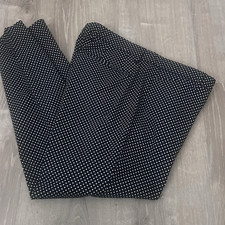 Gap Pants Women  s 12 Navy Slim Cropped Stretch Chino Flat Front Cotton Blend