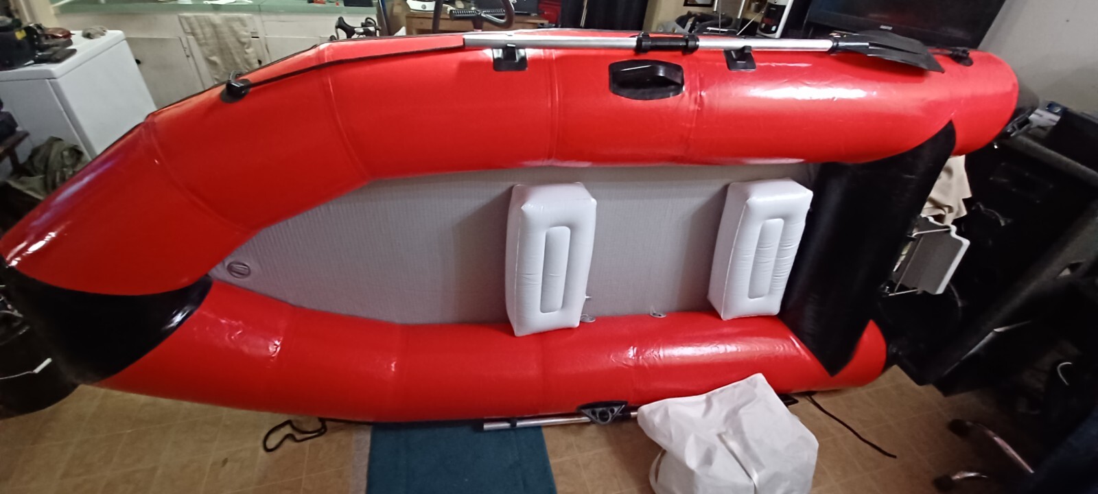 Local PU/ No HIN AZXRHWYGS 10ft Dinghy 4 Person Inflatable Boat