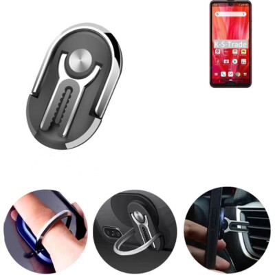 Smarthpone-Ring für Sharp Aquos R3 Fingerhalterung Tischständer