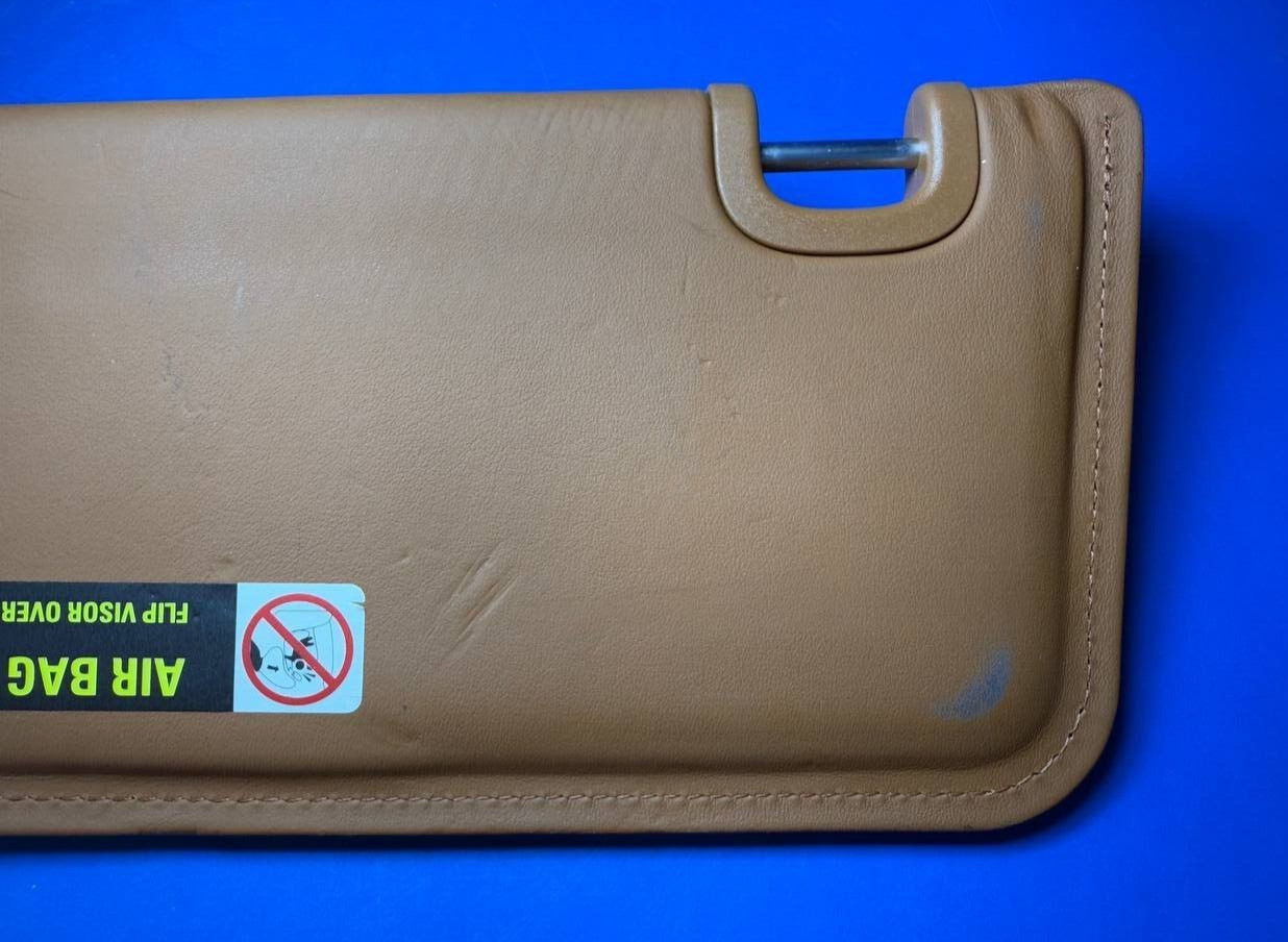 04 - 13 BENTLEY CONTINENTAL FLYING SPUR PASSENGER RIGHT SUN VISOR 3W0857584C OEM