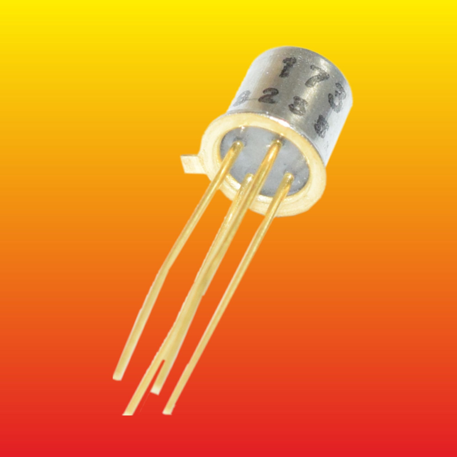 Transistor Gold BF173 LOT 5 TUNGSRAM SILICON NPN GOLD-PLATED TRANSISTORS 0.26W 0.025A ...