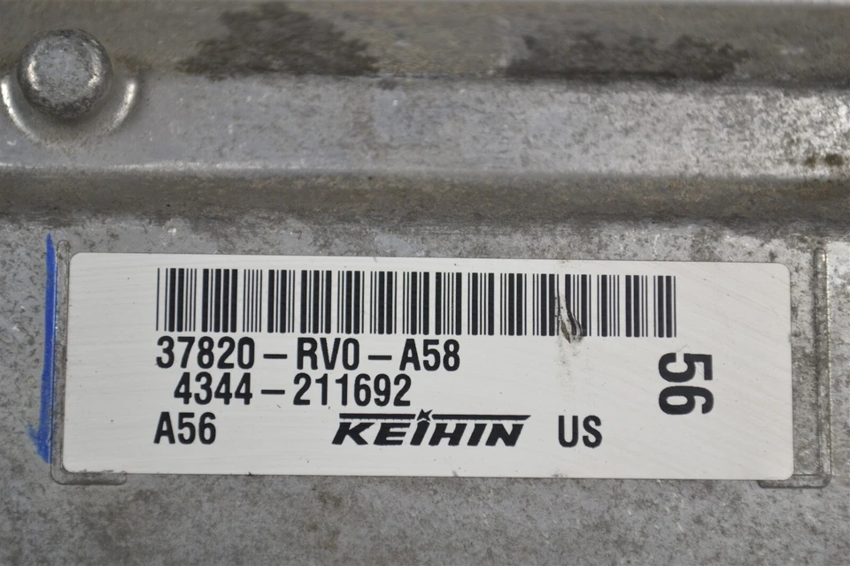 37820RV0A58 Honda Odyssey 2011-13 Unidad de control del motor ECU ECM Módulo 1A7 466 B8 Foto 3 de 4