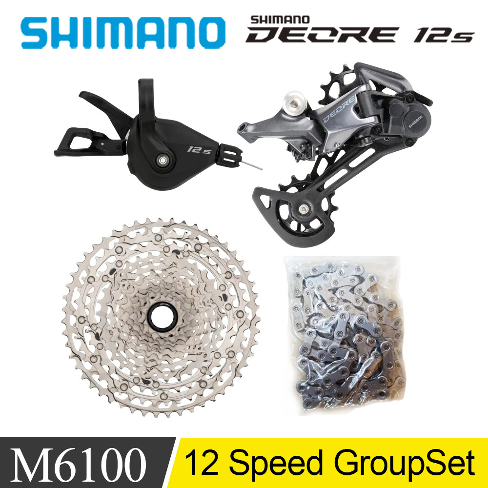 New Shimano Deore M6100 12 Speed MTB Drivetrain Groupset 11-51T