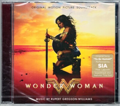 WONDER WOMAN Rupert Gregson-Williams OST Soundtrack CD SIA Labrinth Gal Gadot