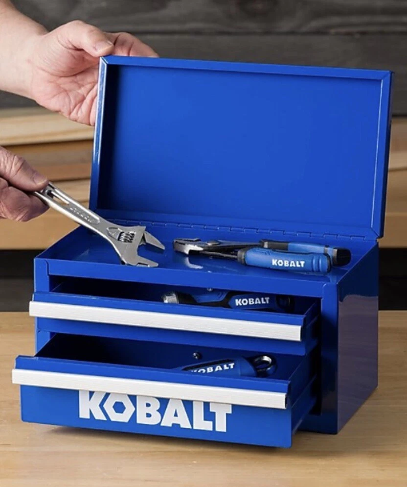 Kobalt 25th Anniversary Mini toolBox Black / Blue for Sale in San Leandro,  CA - OfferUp