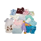 Vintage Cabbage Patch Kids Doll Clothes Lot 1980s Outfits Sweatshirt Robe Bundle